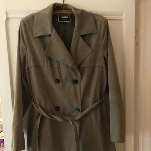 Melanie Lyne Olive Trench Coat